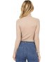 Women's Ribbed Long Sleeve Turtleneck Top