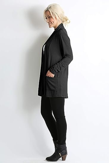 Long Sleeve Lightweight Cardigan Sweater for Women with Pockets